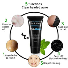 Load image into Gallery viewer, Original MABOX Bamboo Charcoal Blackhead Remove Facial Masks