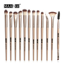Load image into Gallery viewer, Makeup Brushes Set Eye Shadow Blending Eyeliner Eyelash Eyebrow Brushes
