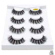 Load image into Gallery viewer, SEXYSHEEP 4/8 pairs 3D Mink  Makeup Eyelash Extension
