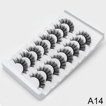 Load image into Gallery viewer, SEXYSHEEP 4/8 pairs 3D Mink  Makeup Eyelash Extension

