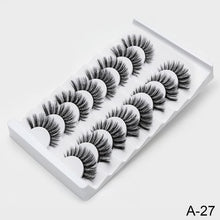 Load image into Gallery viewer, SEXYSHEEP 4/8 pairs 3D Mink  Makeup Eyelash Extension
