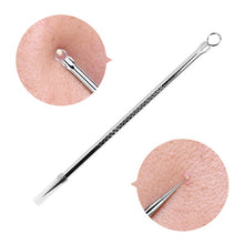 Load image into Gallery viewer, Silver Blackhead Comedone Acne Pimple Blemish Extractor Remover
