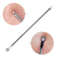 Load image into Gallery viewer, Silver Blackhead Comedone Acne Pimple Blemish Extractor Remover
